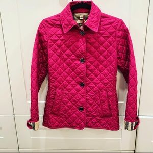 Burberry quited jacket. XS